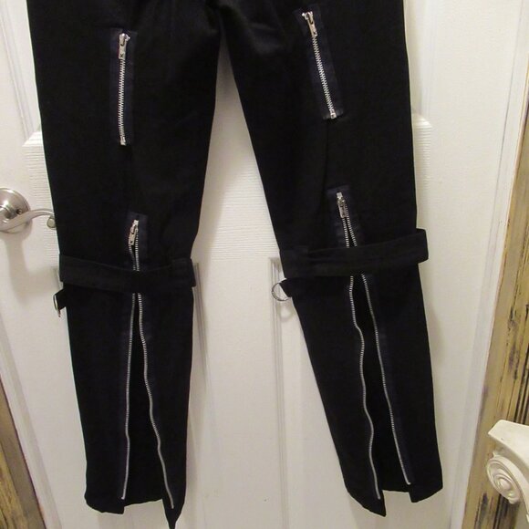 Like New, Womens 5, Tripp NYC Zipper Bondage D Ring Skinny Pants, Daang Goodman - Picture 11 of 13